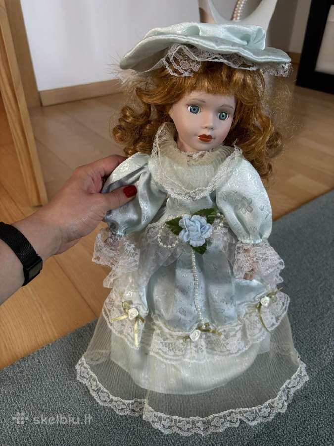 Kolekcinė keramikinė lėlė Pierrot - nuotraukos Nr. 7