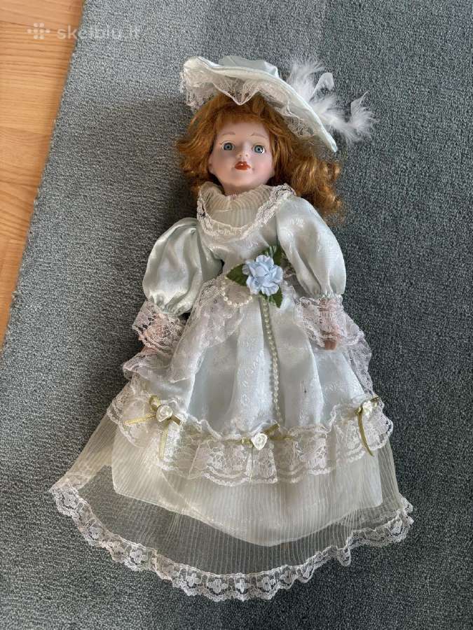 Kolekcinė keramikinė lėlė Pierrot