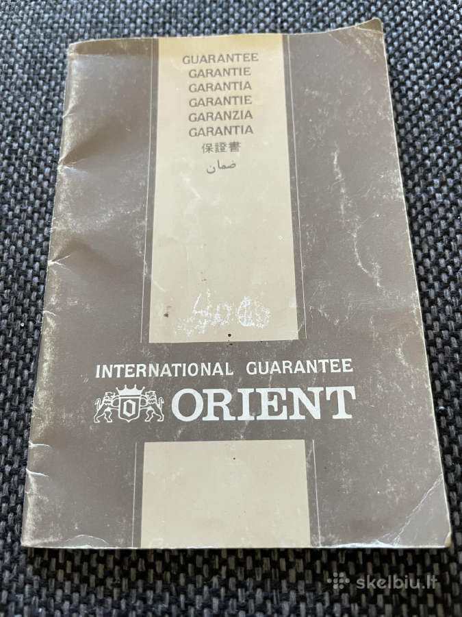 Rankinis laikrodis “orient - nuotraukos Nr. 3