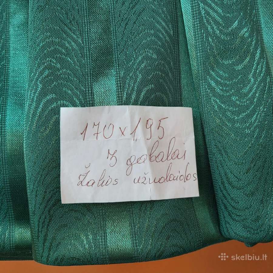 Užuolaidos 3vnt. 12€