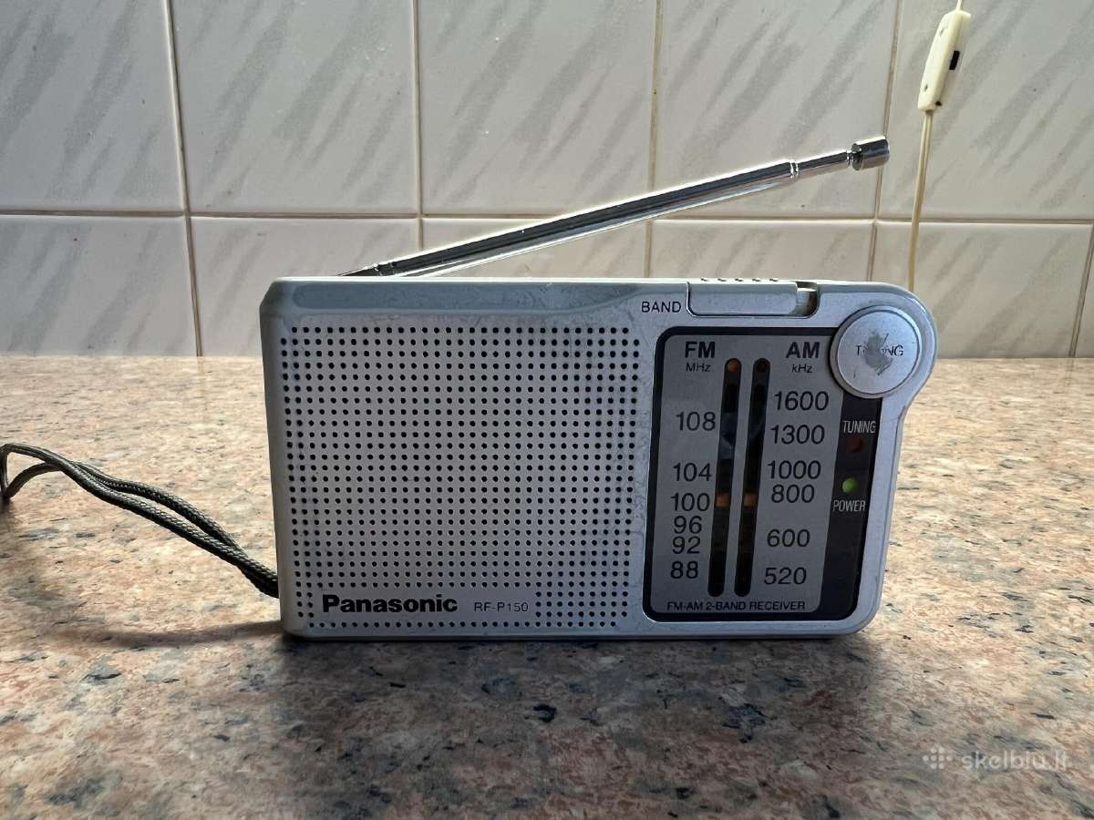 Nešiojamas radijo imtuvas Panasonic