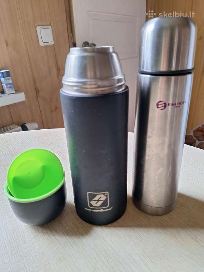 Du termosai už vieno kainą