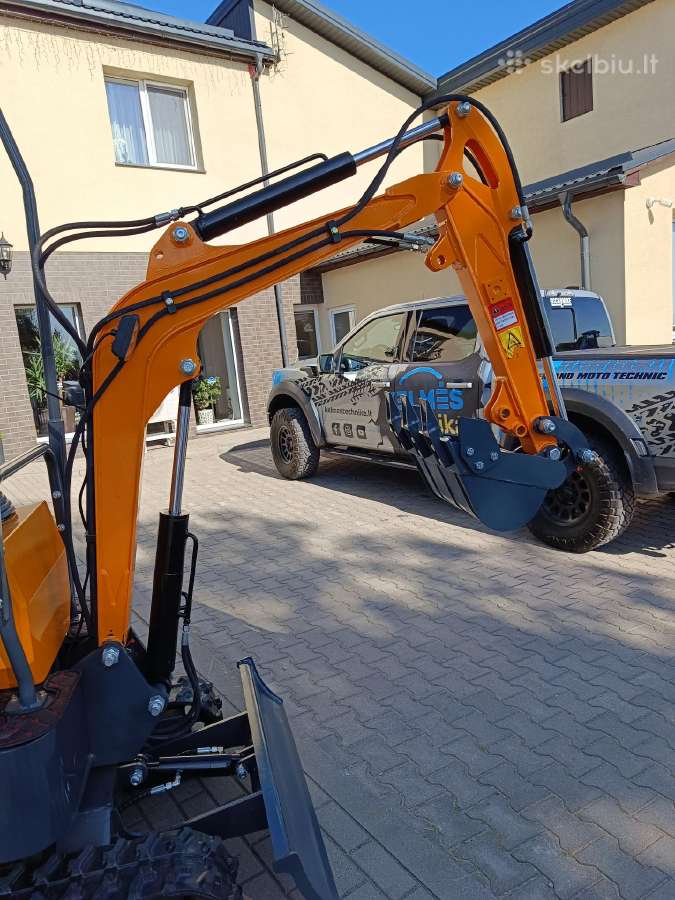 Mini Dyzelinis Ekskavatorius Enzo Ht-10h - nuotraukos Nr. 10