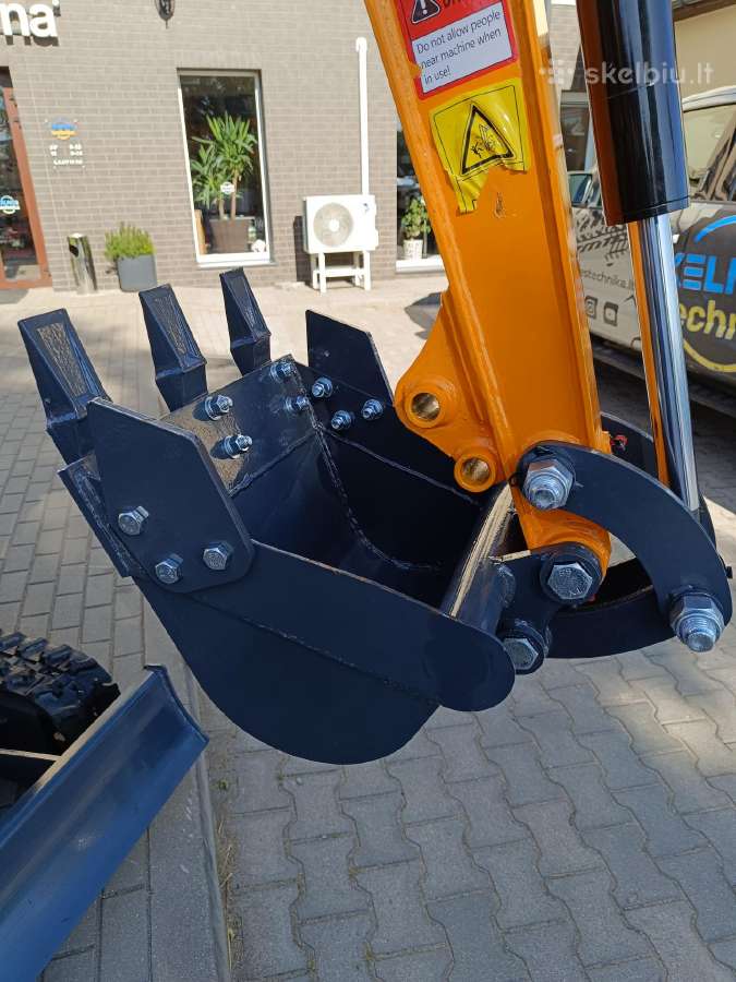 Mini dyzelinis ekskavatorius be kabinosenzo Ht-10b - nuotraukos Nr. 5