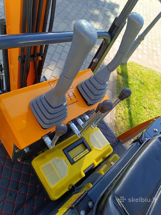 Mini dyzelinis ekskavatorius be kabinosenzo Ht-10b - nuotraukos Nr. 9