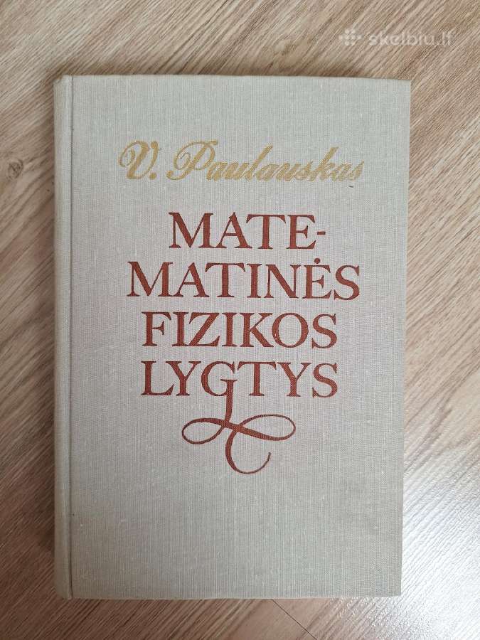 Matematinės fizikos lygtys. 1974m.