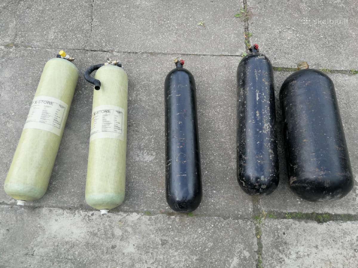 Cng Suspaustų gamtinių dujų balionai