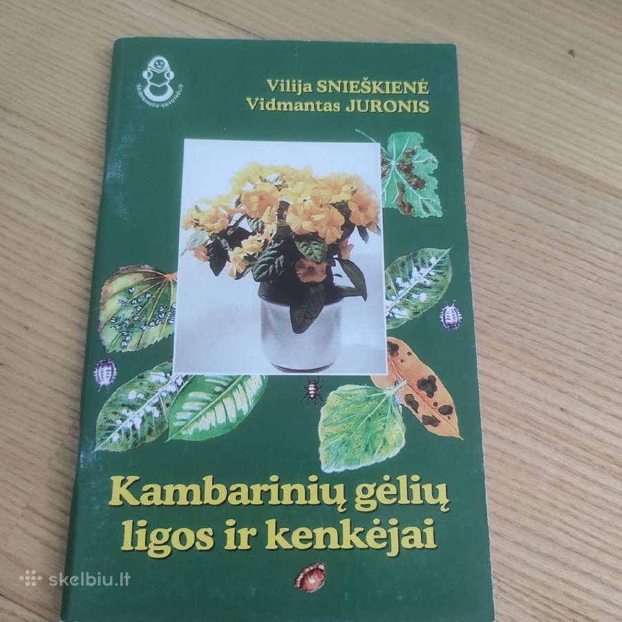 Knyga Kambarinių gėlių ligos
