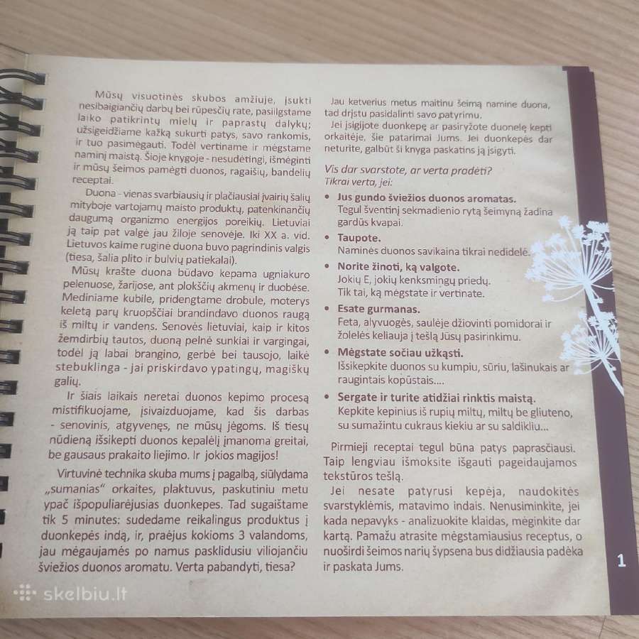 Receptų knyga - nuotraukos Nr. 2