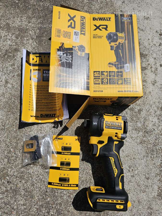 Dewalt akumuliatoriniai irankiai - nuotraukos Nr. 33