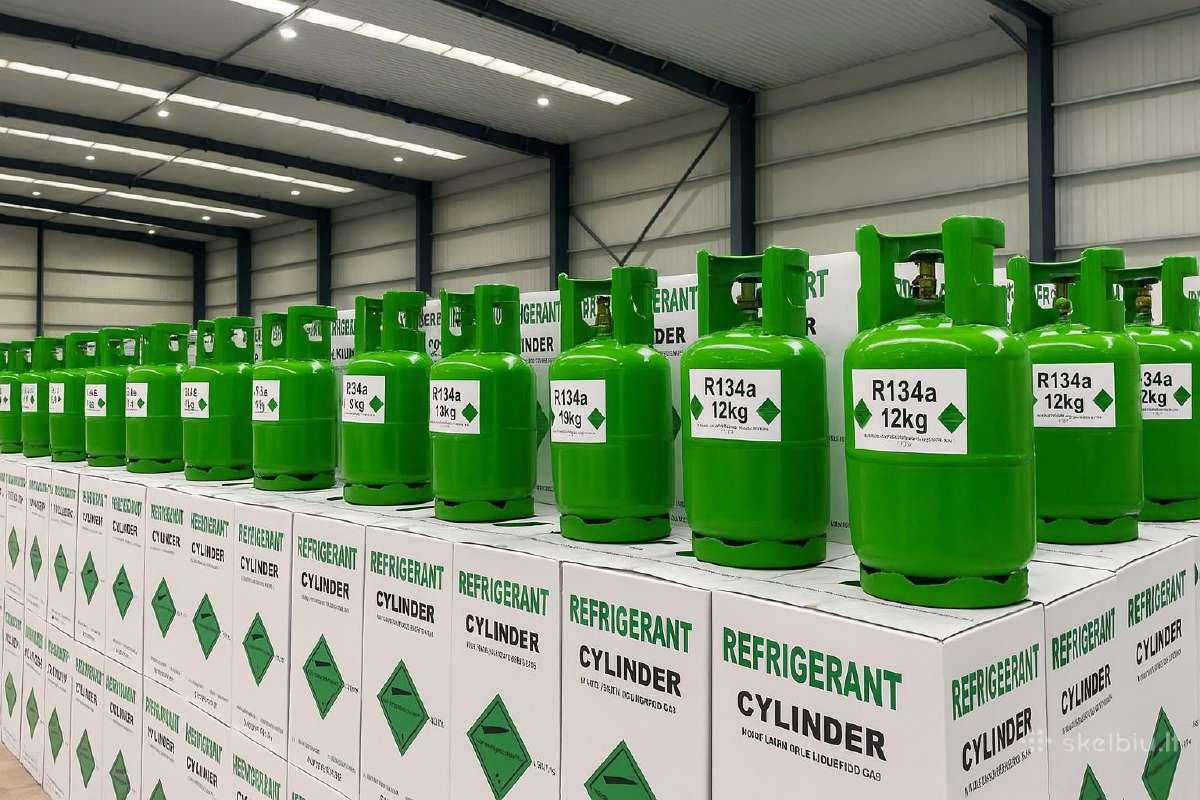 Freonas R134a , R404a, R410a, R1234yf , R32