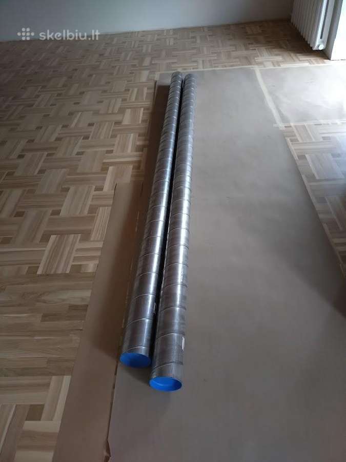 Nerūdijančio plieno ortakis 125 mm 3 metrai
