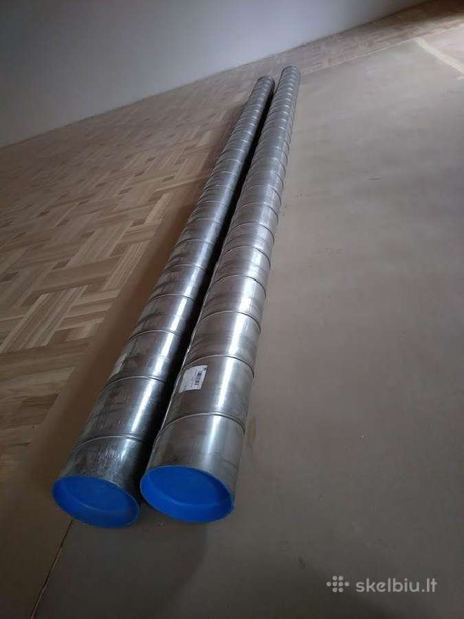 Nerūdijančio plieno ortakis 125 mm 3 metrai - nuotraukos Nr. 3