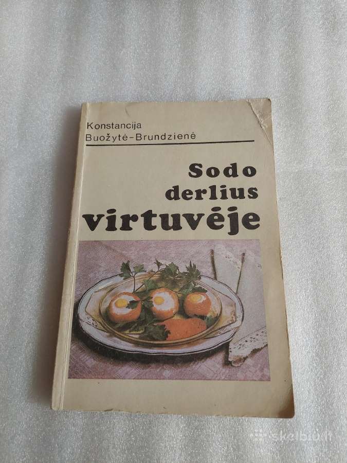 Sodo derlius virtuvėje