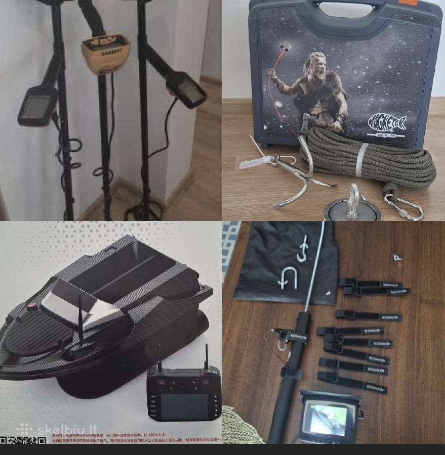 Metalo detektorių nuoma 12€