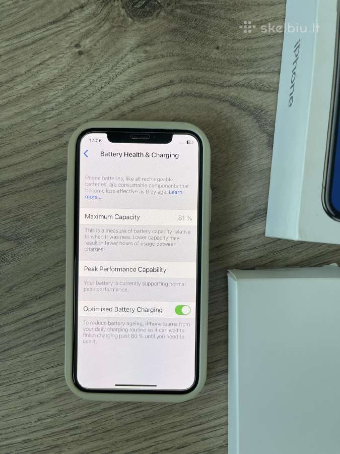 iPhone X 64gb - nuotraukos Nr. 3