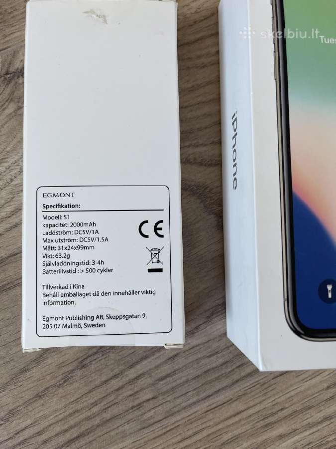 iPhone X 64gb - nuotraukos Nr. 4