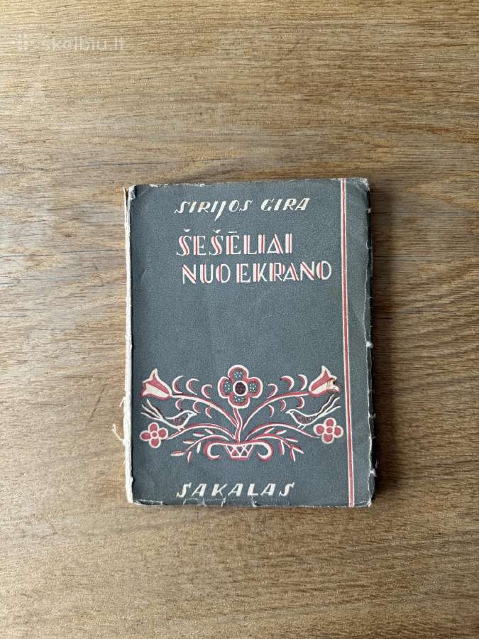 Šešėliai nuo ekrano 1937 m.