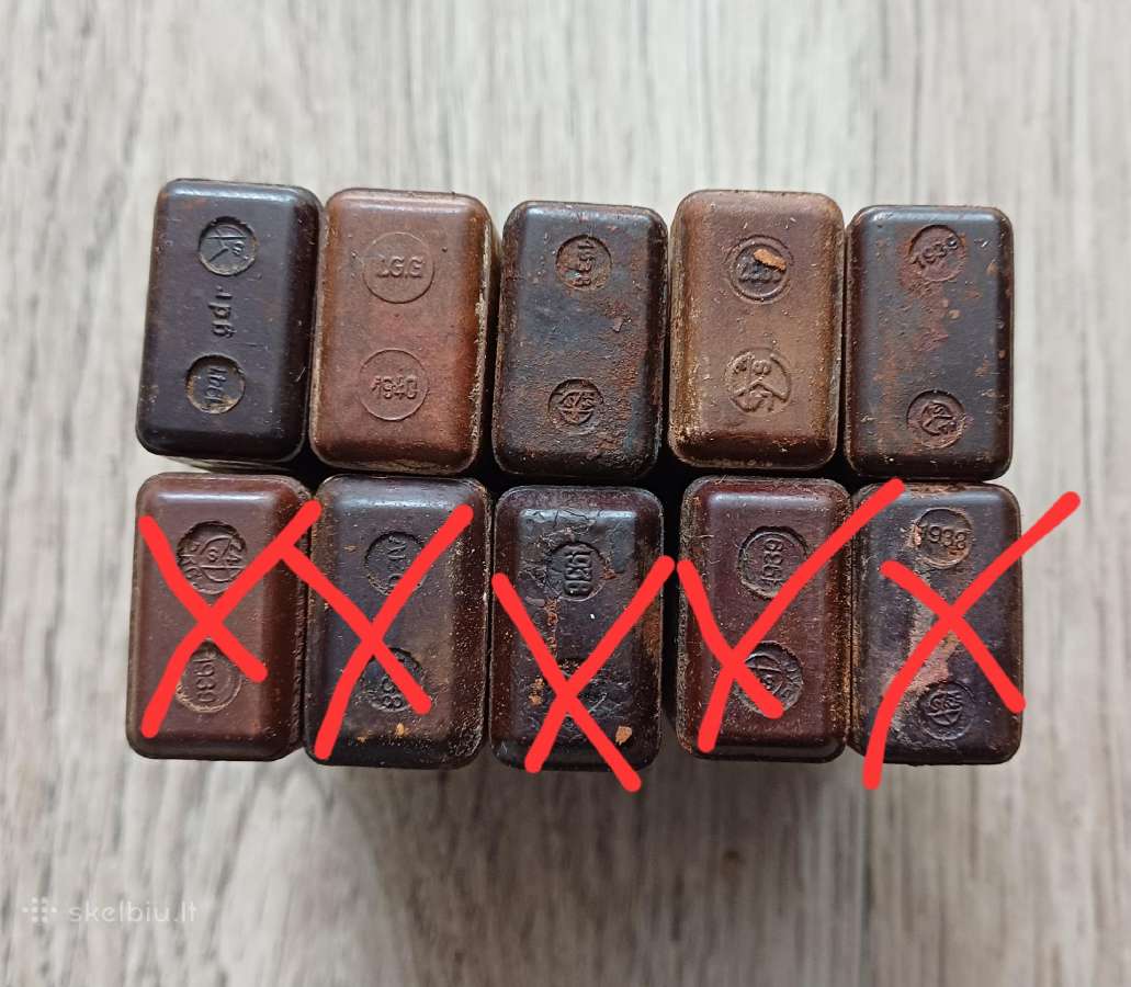 Vokietija ww2 , dezaktyvavimo rinkinys - nuotraukos Nr. 4