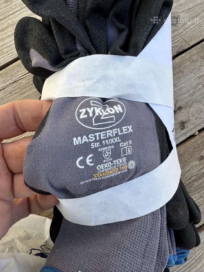 Darbo pirstines Zyklon Masterflex - nuotraukos Nr. 2