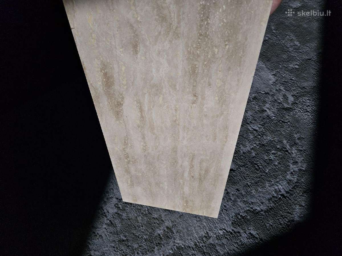 Travertino plytelės vidaus sienų apdailai - nuotraukos Nr. 4