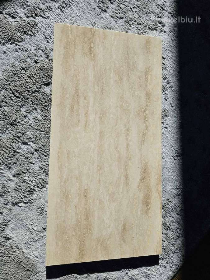 Travertino plytelės vidaus sienų apdailai - nuotraukos Nr. 5