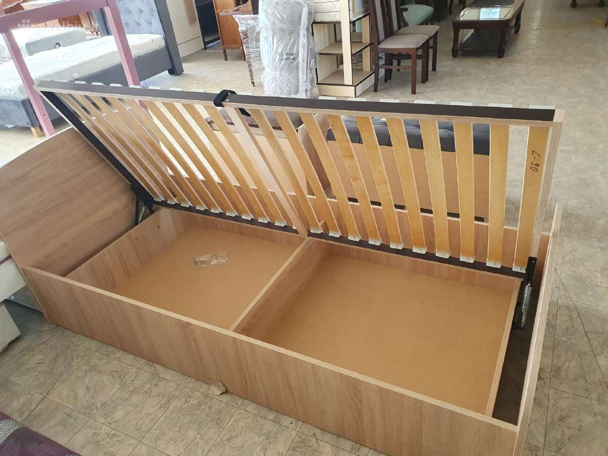 Nauja viengulė lova 90x200, 80x200 - nuotraukos Nr. 2