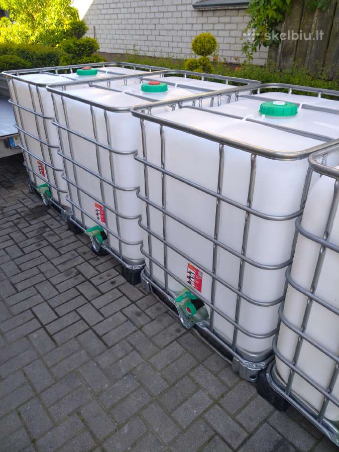 Toninė bačka. Ibc konteineris. Maistinė.