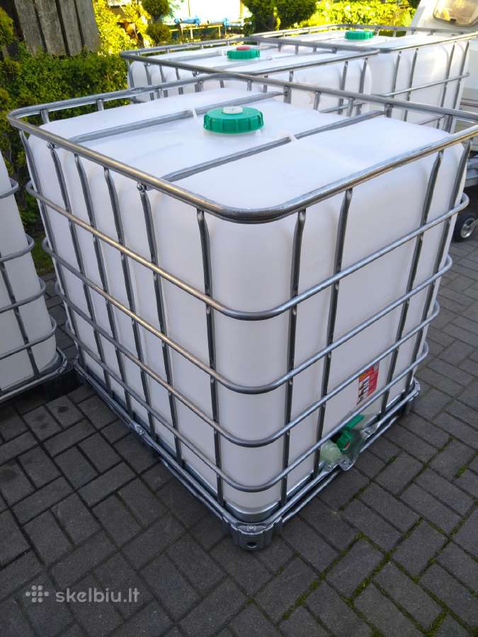 Ibc, toninės talpos, maistinės 1000 ltr. bačkos. - nuotraukos Nr. 6