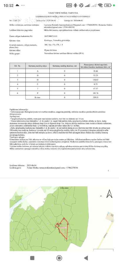 Parduodamas brandus ir mišrus miškas. - nuotraukos Nr. 14