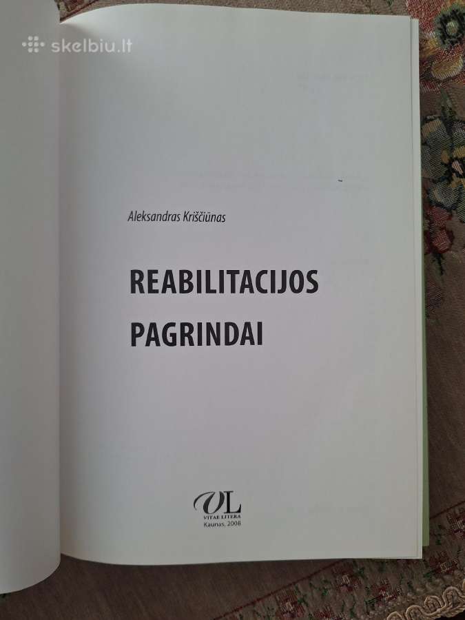 Reabilitacijos pagrindai - nuotraukos Nr. 2