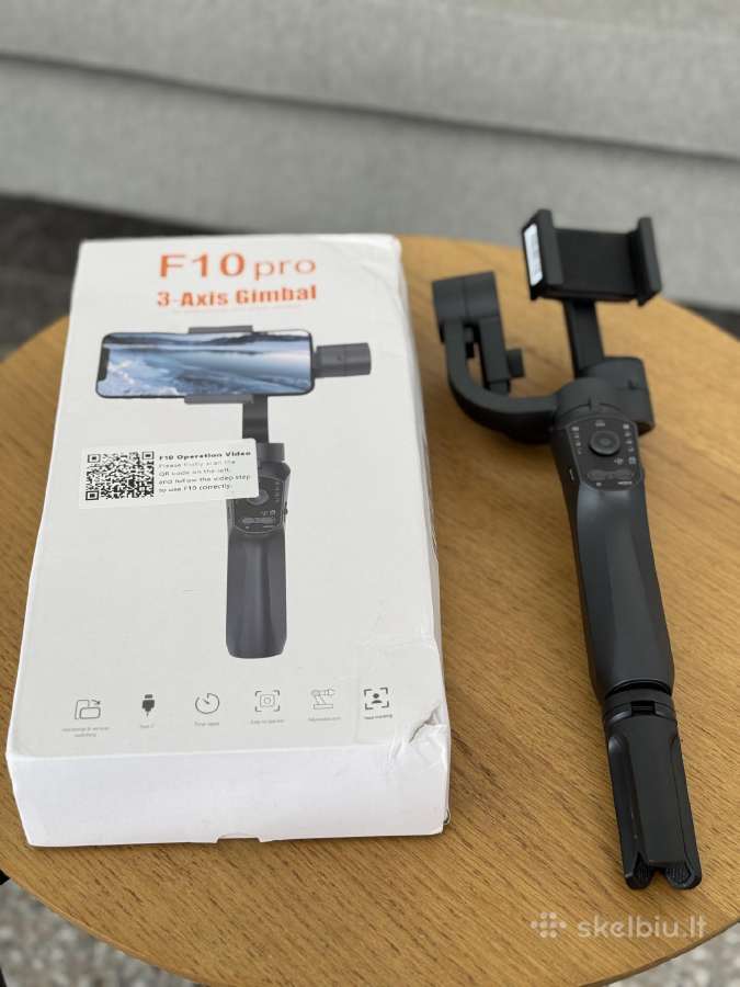 3 ašių kardano stabilizatorius F10 Axnen