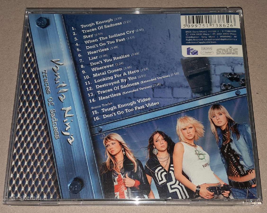 Vanilla Ninja – Traces Of Sadness ( Audio CD) - nuotraukos Nr. 2