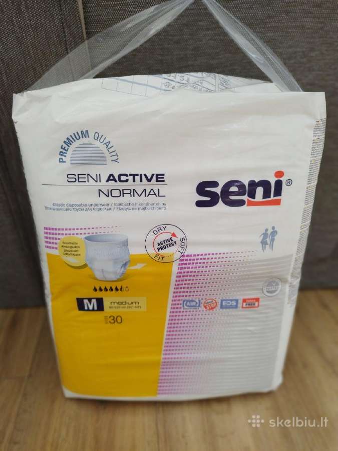 Seni Active sauskelnės-kelnaitės Normal Medium