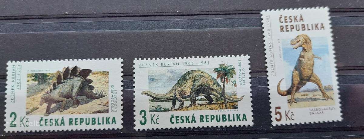 Čekija 1994 m. dinozaurai
