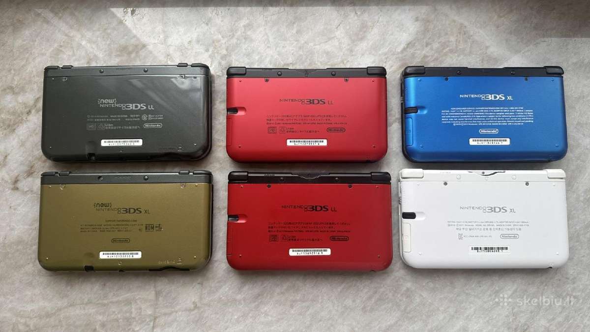 Nintendo 3ds XL ir New 3ds XL - nuotraukos Nr. 5
