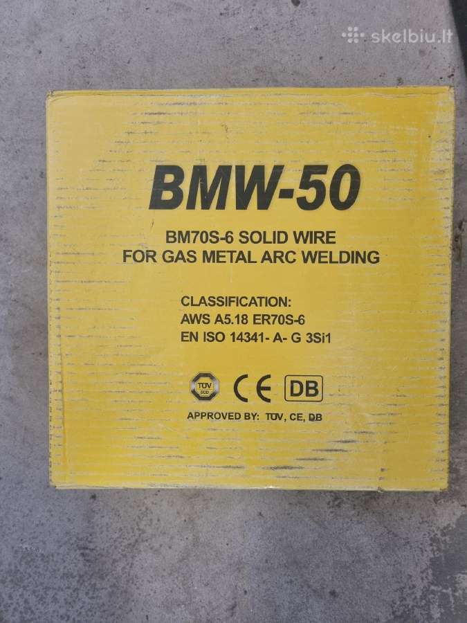 Suvirinimo viela 1,2 G3si1 15kg Ritė Bmw-50 - nuotraukos Nr. 2