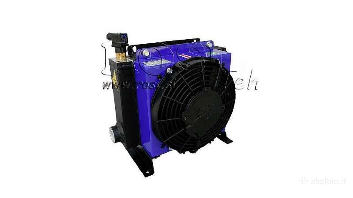 Hidraulinis alyvos aušintuvas 12v, 24v ir 230v