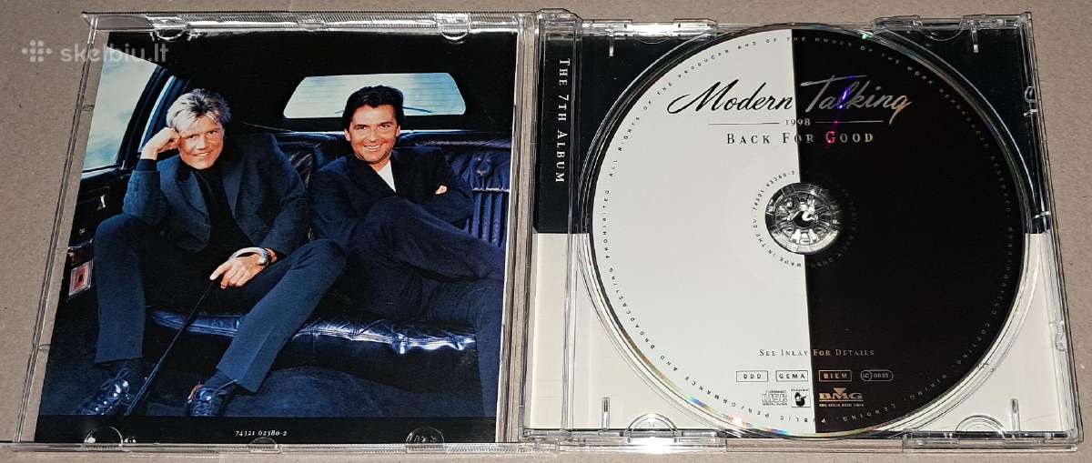 Modern Talking – Back For Good (Audio CD) - nuotraukos Nr. 3