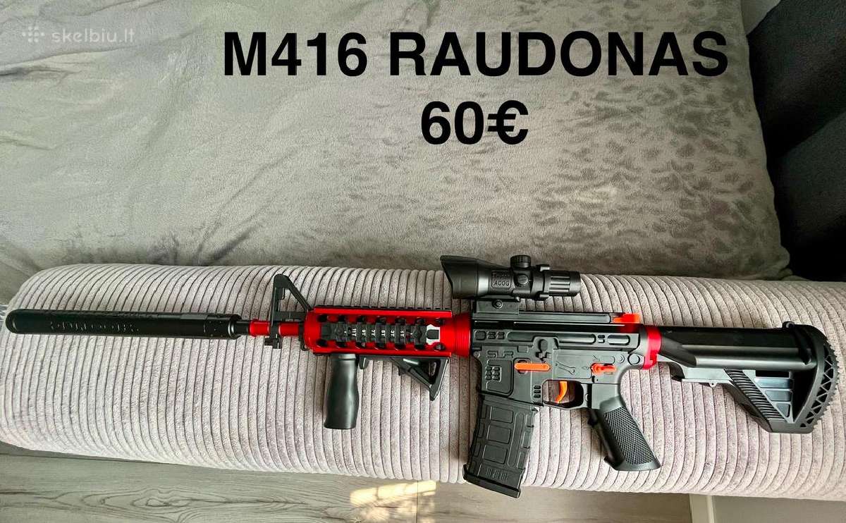 Geliniai Šautuvai Blaster Glock Fn Scar M416 Orbie - nuotraukos Nr. 10