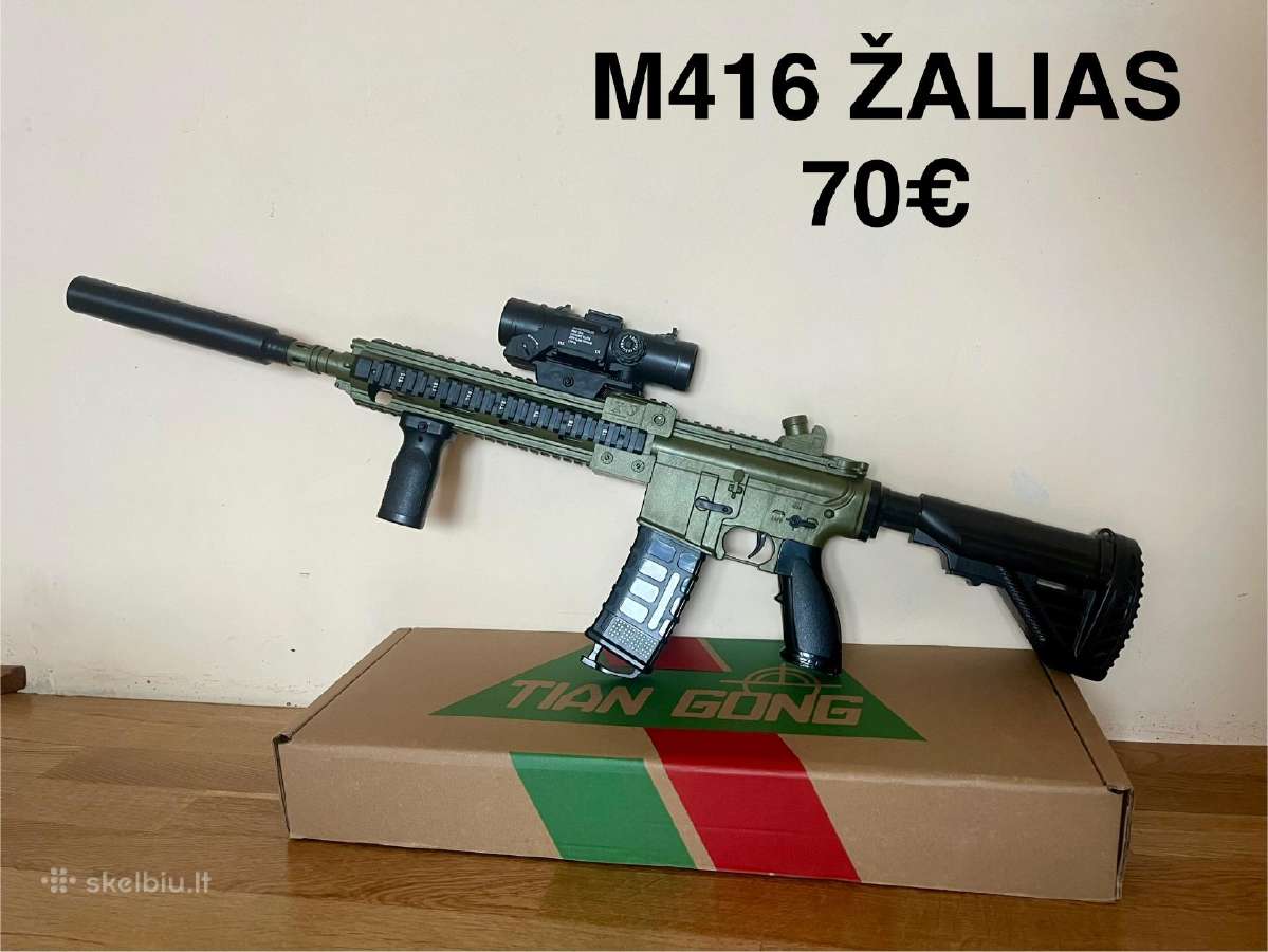 Geliniai Šautuvai Blaster Glock Fn Scar M416 Orbie - nuotraukos Nr. 8