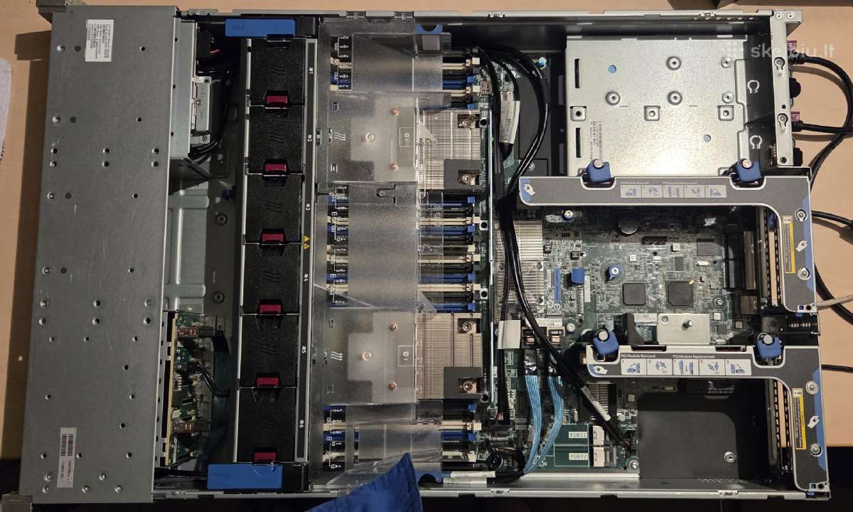 Serveriai Hp Dl380 Gen9, Dl360p G8 - nuotraukos Nr. 13