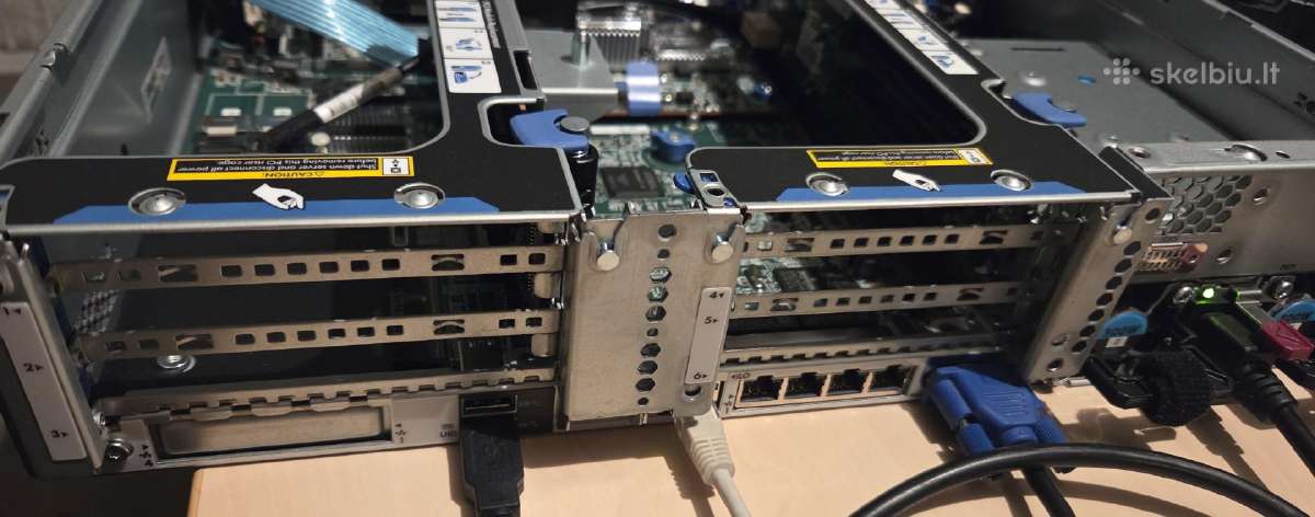 Serveriai Hp Dl380 Gen9 2xe5-2699v4, Dl360p G8 - nuotraukos Nr. 15