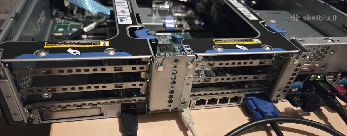 Serveriai Hp Dl380 Gen9, Dl360p G8 - nuotraukos Nr. 14