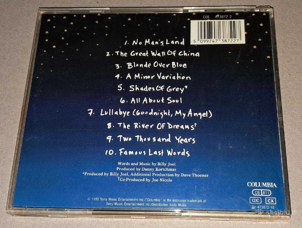 Billy Joel – River Of Dreams (Audio CD) - nuotraukos Nr. 2