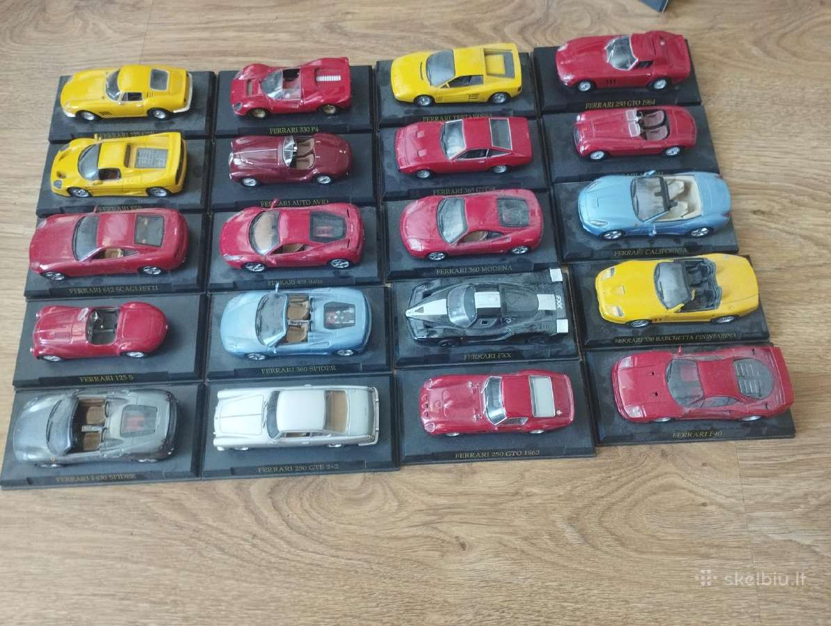 1:43 Ferrari modeliukai