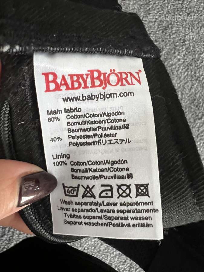 Baby Bjorn nešioklė - nuotraukos Nr. 8