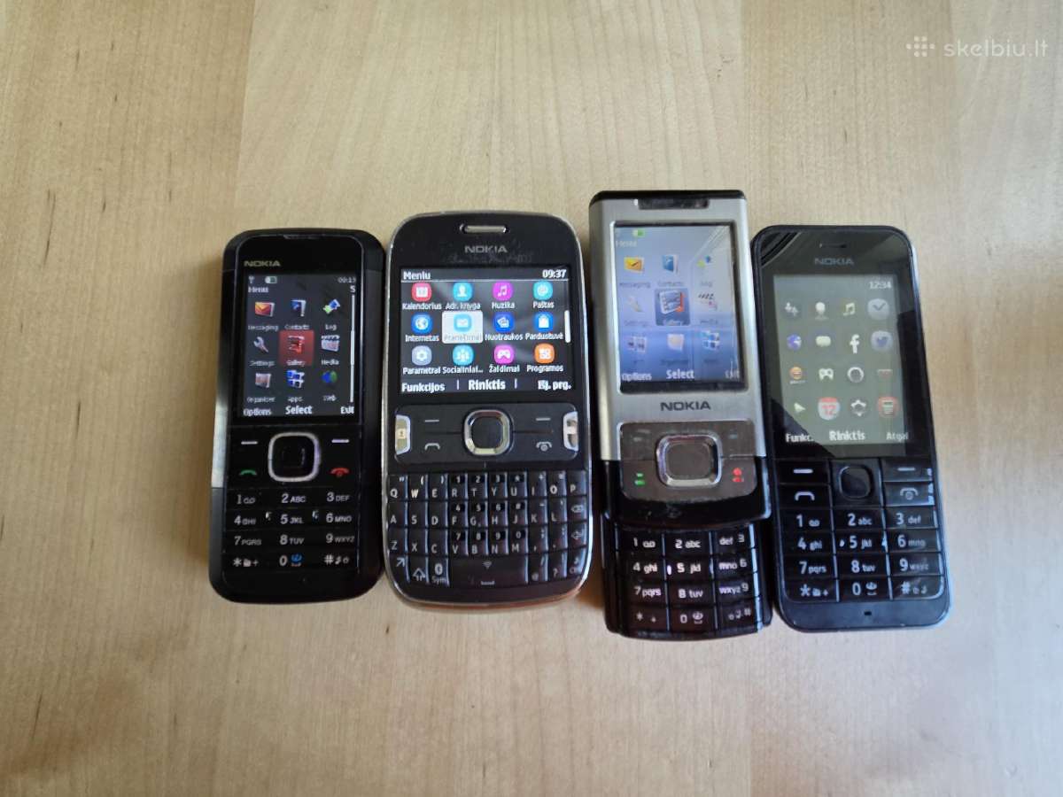 Nokia telefonai - nuotraukos Nr. 2