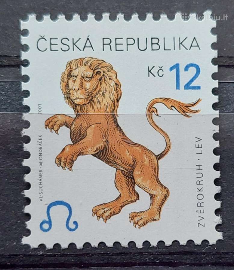 Čekija 2001m.zadijako ženklas