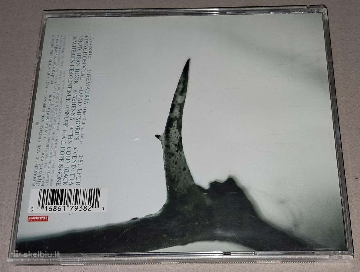 Slipknot – All Hope Is Gone (Audio CD) - nuotraukos Nr. 2